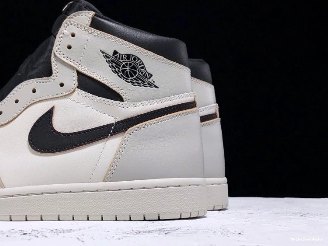 MaikeSneakers SB Air 1 x Nike Jordan Bone OG Light CD6578-006 High 0810